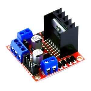 L298N Dual Motor Driver Module (Red)