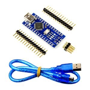 Nano V3.0 CH340 ATmega328P Board – Unsoldered (Arduino Compatible)