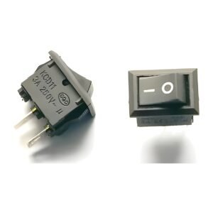 KCD11 Mini Rocker Switch SPST ON/OFF 3A 250V (Pack of 10)