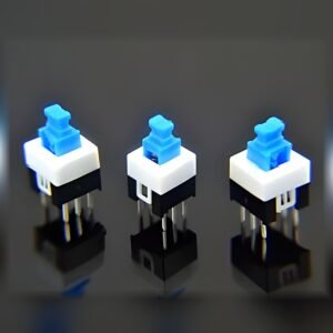 7x7mm Self-Locking Push Button Switch (Pack of 10)