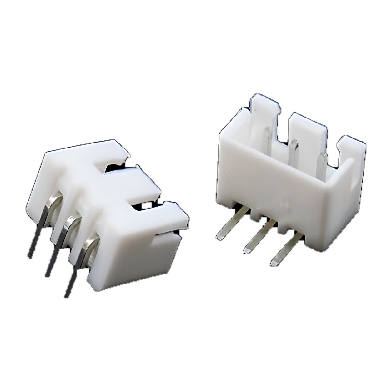 XH2.54 3-Pin Right Angle Header Connector (Pack of 10)
